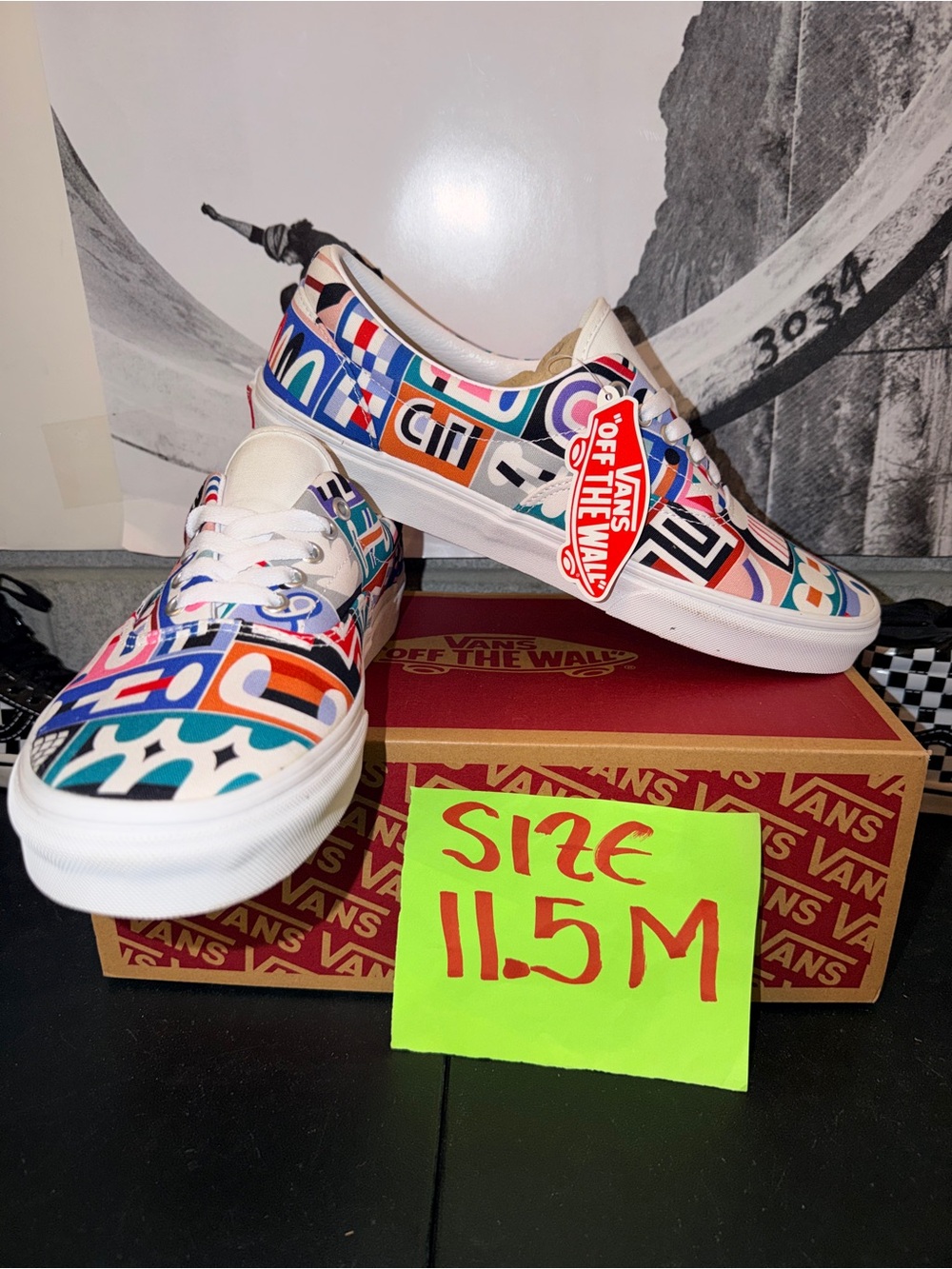 Vans Era Custom sz 11.5 Men’s